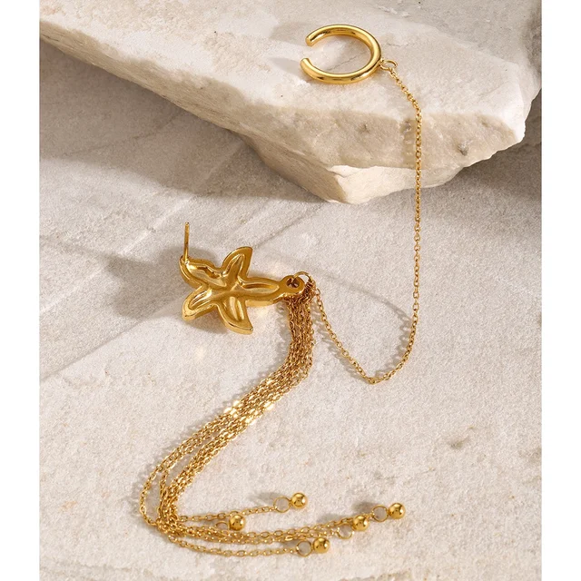 The Star - Ear Cuff (1 pc)