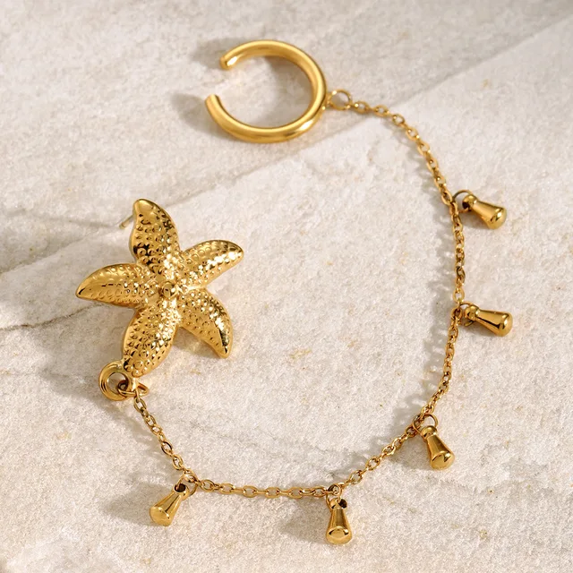 Starfish - Ear Cuff (1 pc)