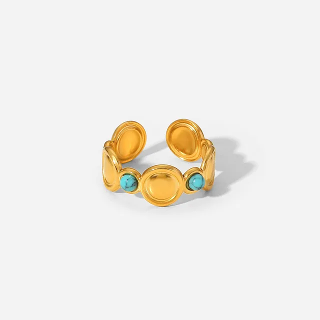 Turquoise Beads - Ring